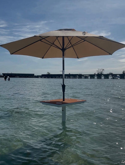 Admiral Tiki Table outdoor sandbar tiki bar table by SoFlo Marine Works